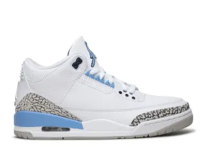 Air Jordan 3 Retro "UNC" (Myrtle Beach Location) Cleaning Canvas Sneakers