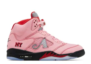 Adult Sneakers Air Jordan 5 Retro x Awake NY "Arctic Pink" (Myrtle Beach Location)