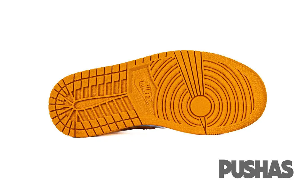 Air Jordan 1 Mid 'White/University Gold' Women's (2022) Pride Sneakers 2025