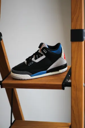 AIR JORDAN 3 RETRO (GS) "BLACK/CHILE RED-NEUTRAL GREY" Dress Shoes That Feel Like Sneakers