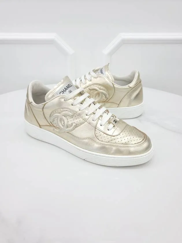 Gold Air Force G45081 Chanel Sneakers Bar