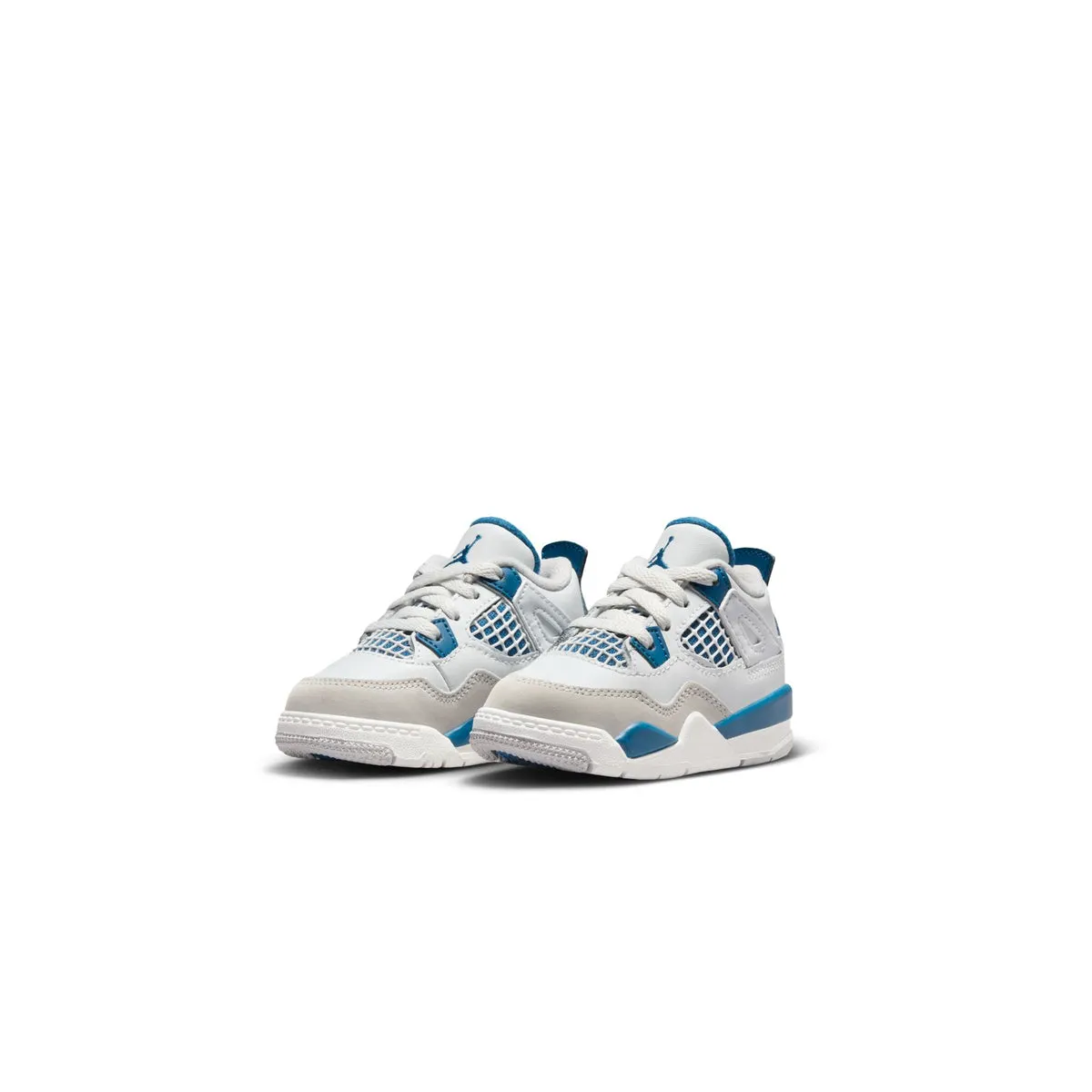Toddlers Air Jordan 4 Retro 'Military Blue' Golf Sneakers