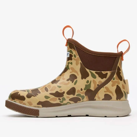 Cowboy Boots Xtratuf Men's 6 in Ankle Deck Boot Sport - DUCK CAMO