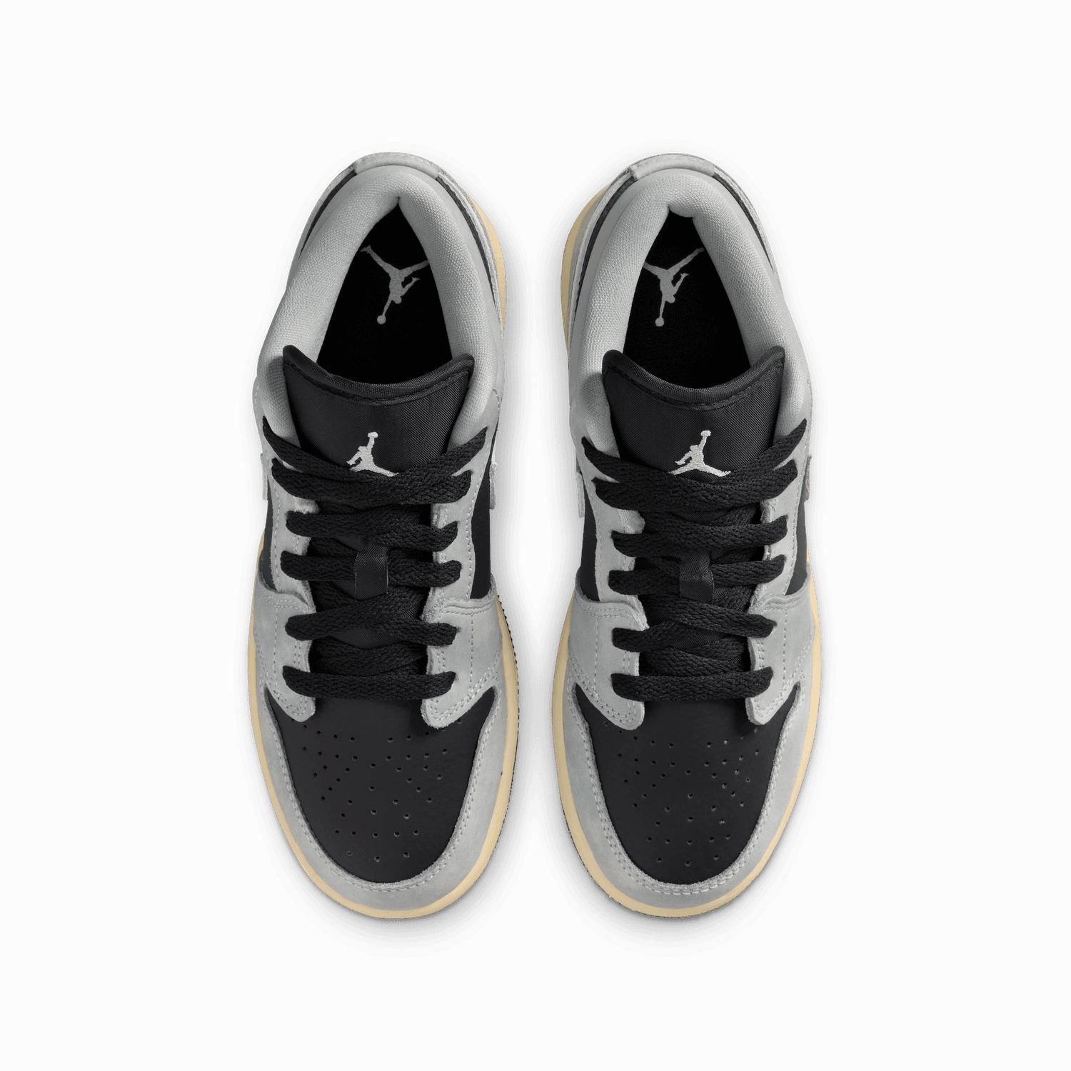 Air Jordan 1 Low SE 'Black/Smoke Grey' GS