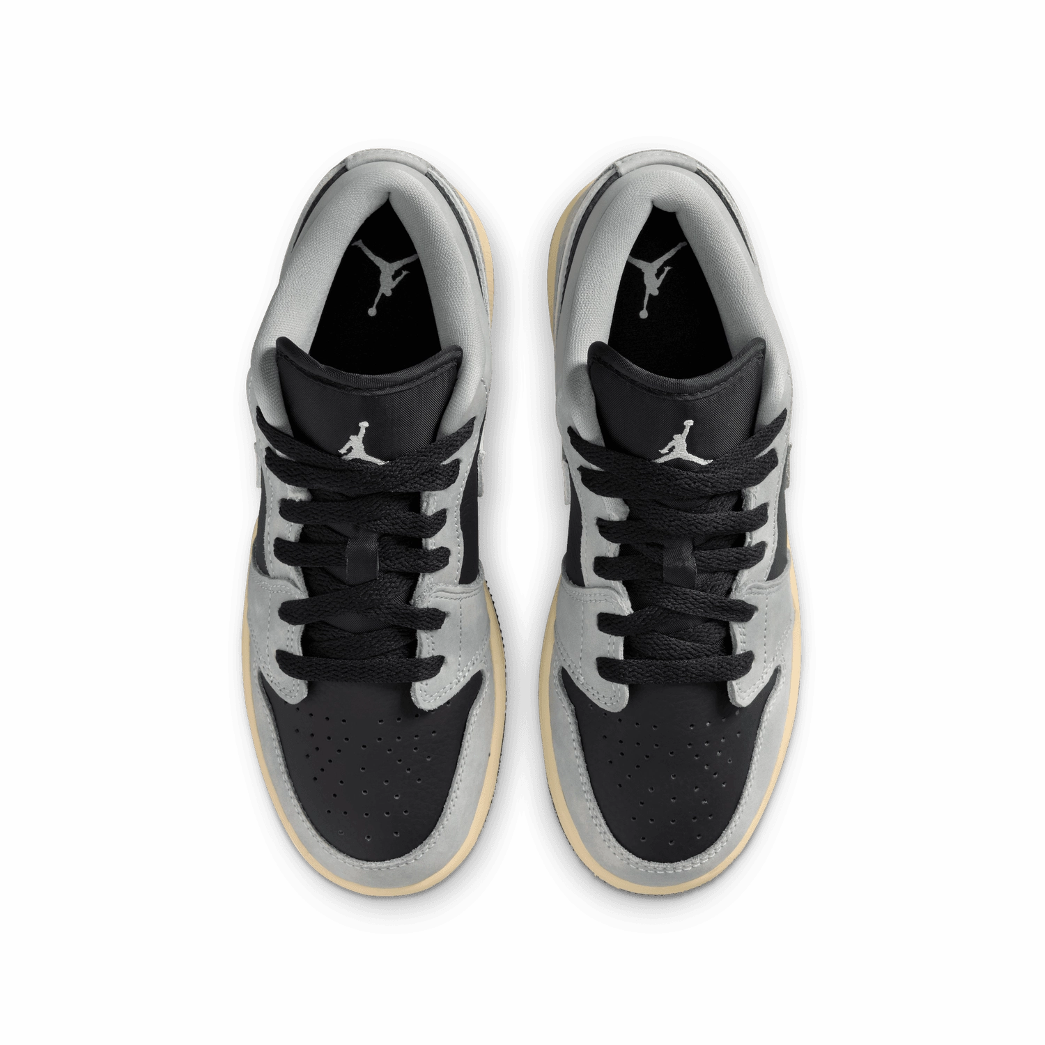 Air Jordan 1 Low SE 'Black/Smoke Grey' GS