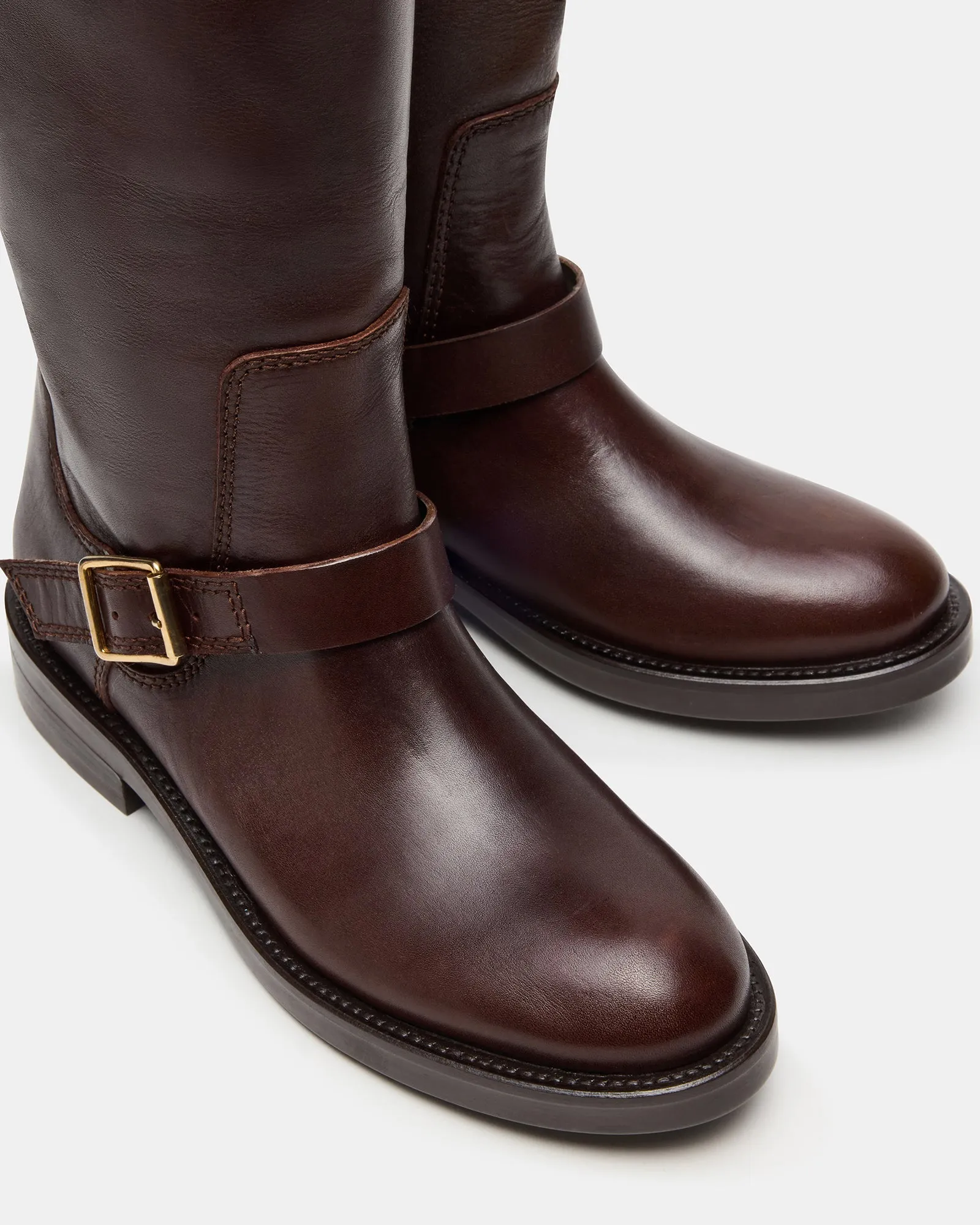 Jean Boots SADY BROWN LEATHER