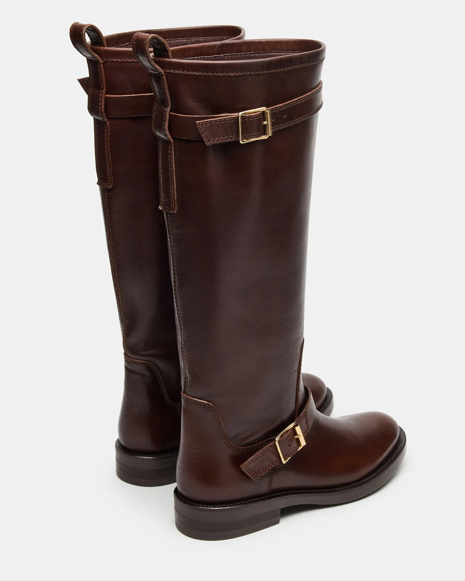 SADY BROWN LEATHER Chelsea Boots Work Boots