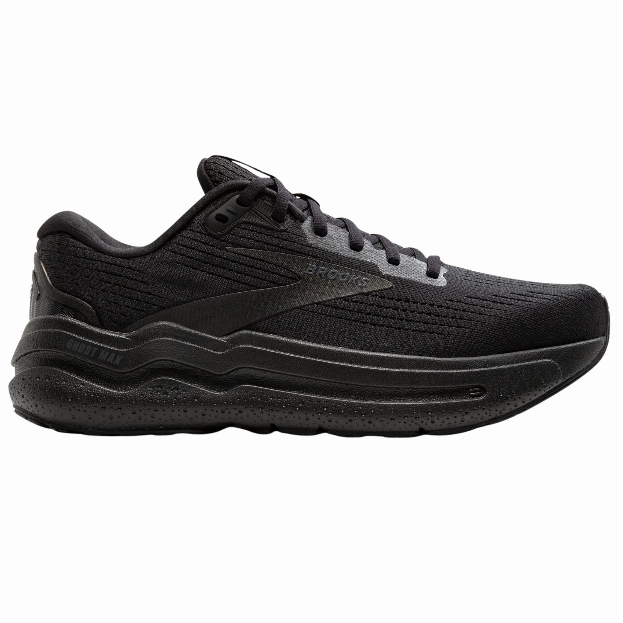 Brooks Men's 110431 020 Ghost Max 2 Black Black Ebony Cushion Neutral Running Shoes (WIDE) Best Casual Dress Shoe