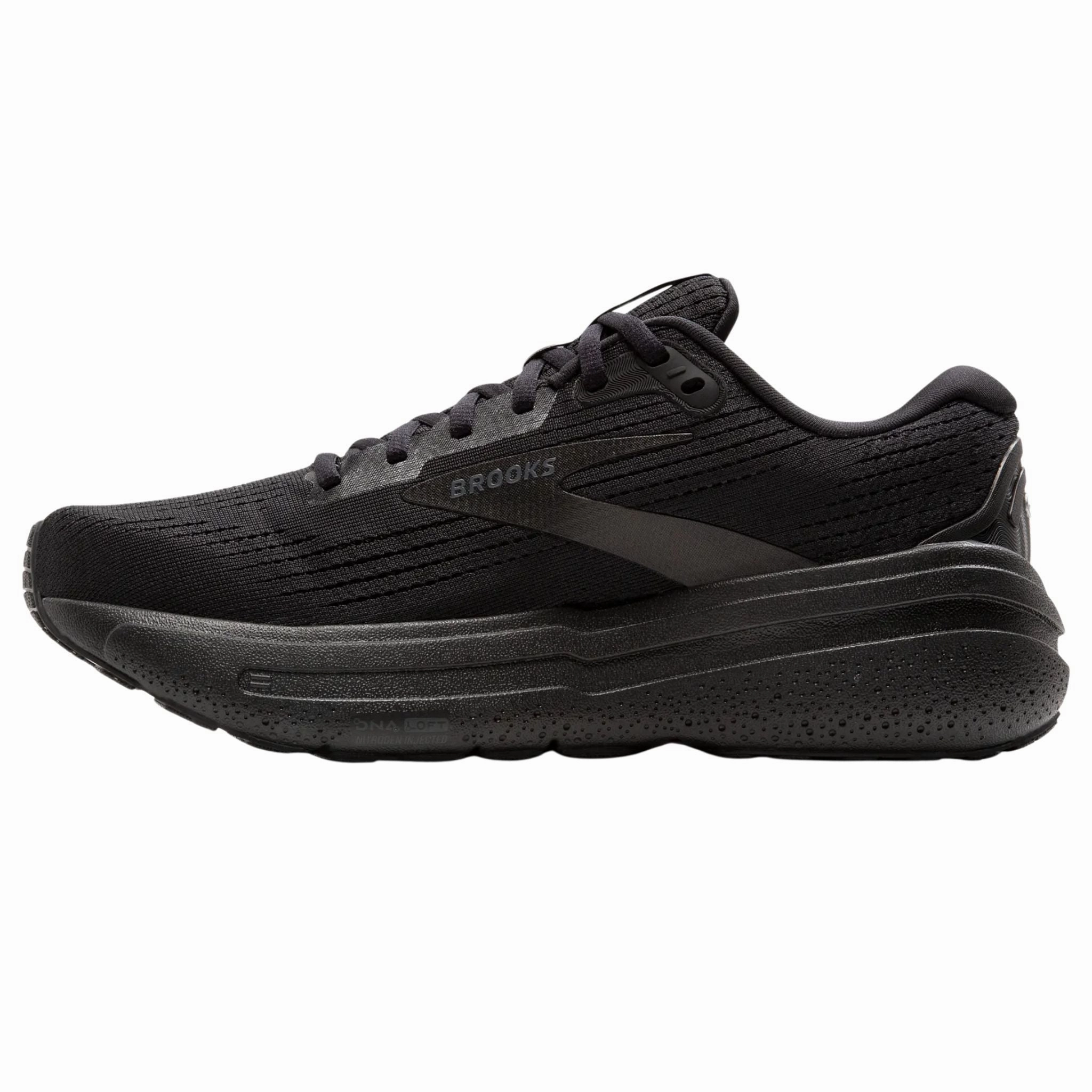 Brooks Men's 110431 020 Ghost Max 2 Black Black Ebony Cushion Neutral Running Shoes (WIDE) Casual Short Dress With Shoes