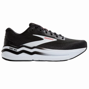 Casual Puma Shoes Brooks Men's 110431 027 Ghost Max 2 Black White Fiery Red Cushion Neutral Running Shoes