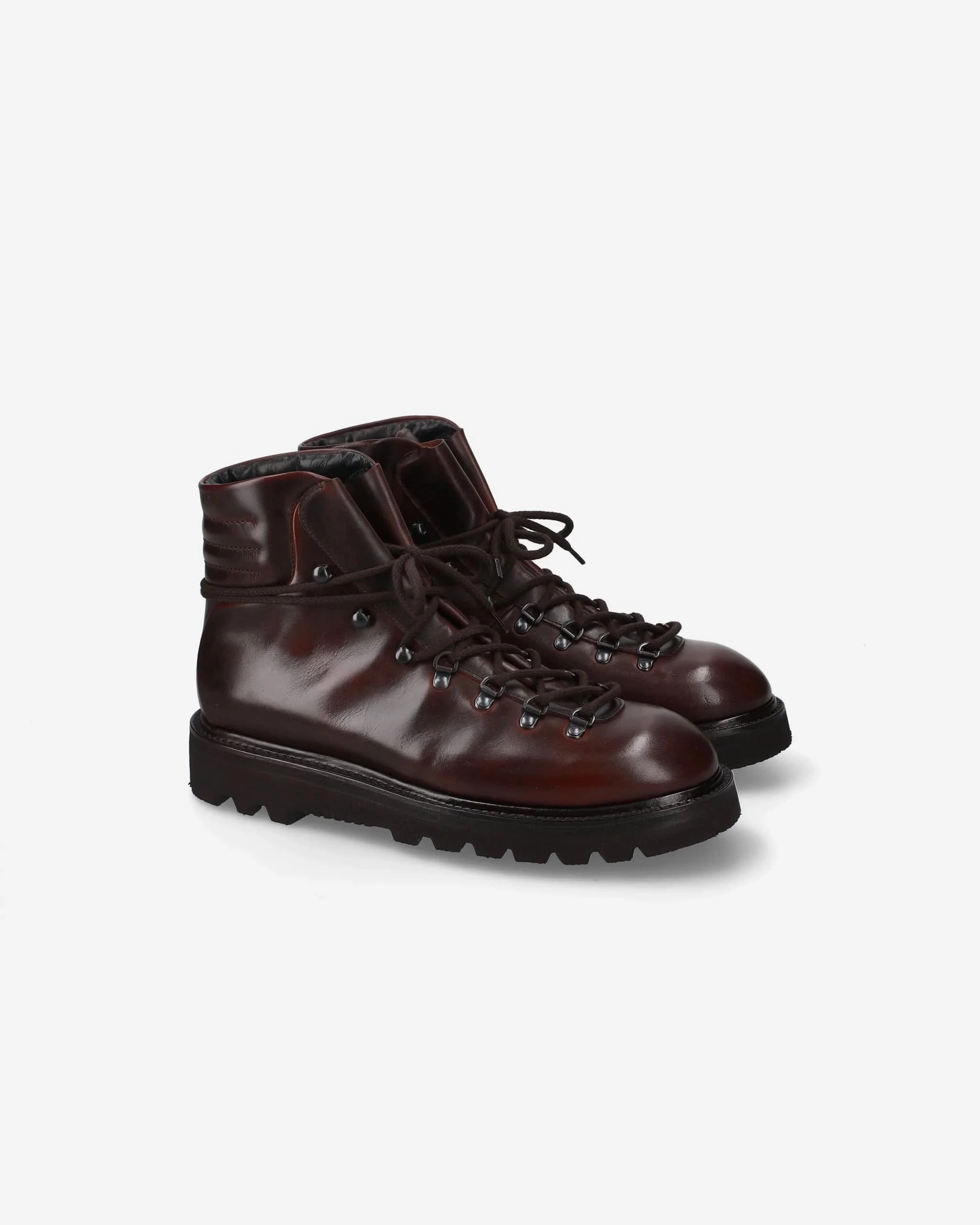 Brown Leather Boots 32122W Fluevog Boots