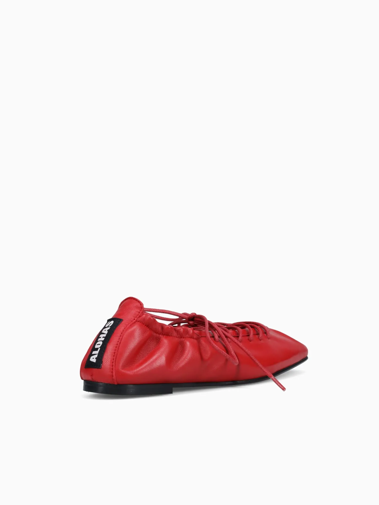 Casual Shoes For Pants Aureline Red Leather