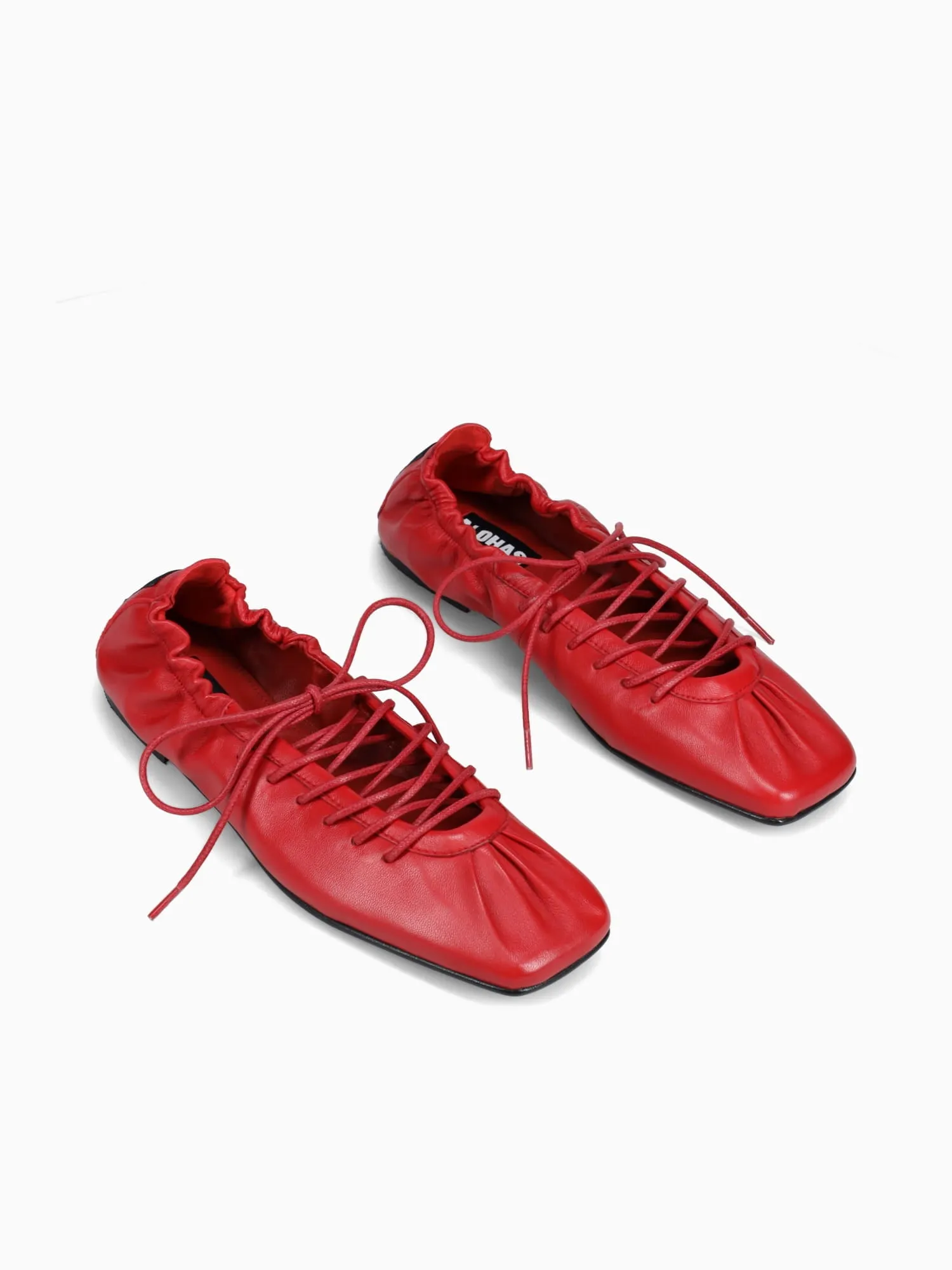 Aureline Red Leather Nautica Casual Slip-on Fashion Sneakers-walking Shoes-lightweight Joggers