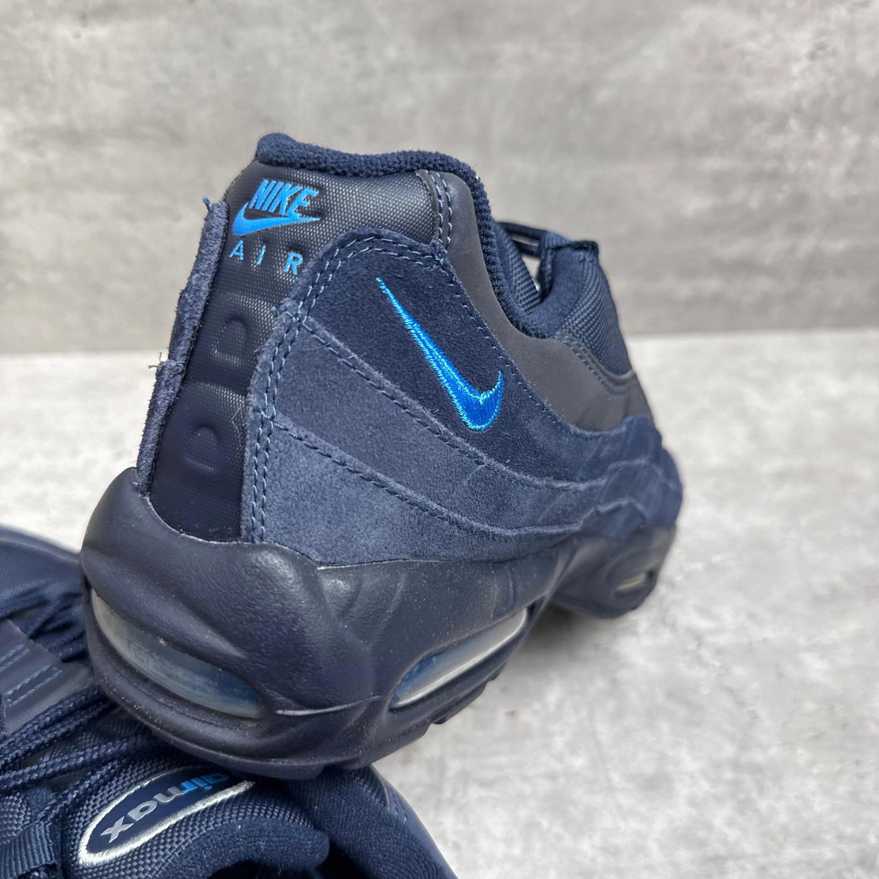 Nike Airmax 95 Obsidian Photo Blue Nike Shoe Warranty