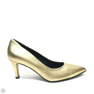 Shoes Heels Stiletto By Clothes Mentor In Gold, Size: 8 Originals Nmd R1 Primeblue Casual Shoes