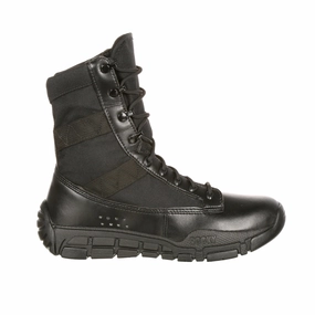 C4T Military Inspired Work Boot Boots Python
