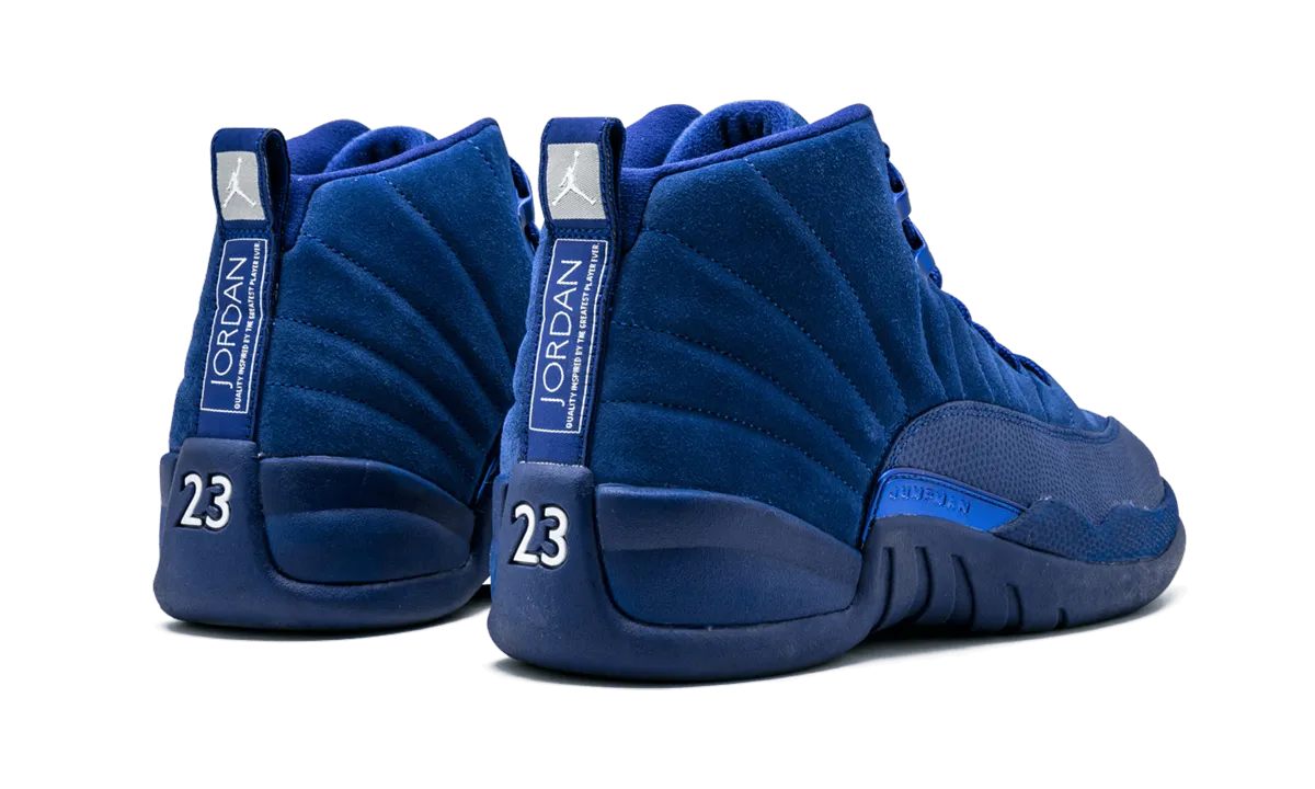 Best Waterproof Sneakers For Travel Air Jordan 12 Retro "Deep Royal Suede"