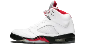 Air Jordan 5 Retro "Fire Red 2013" Box Toe Sneakers