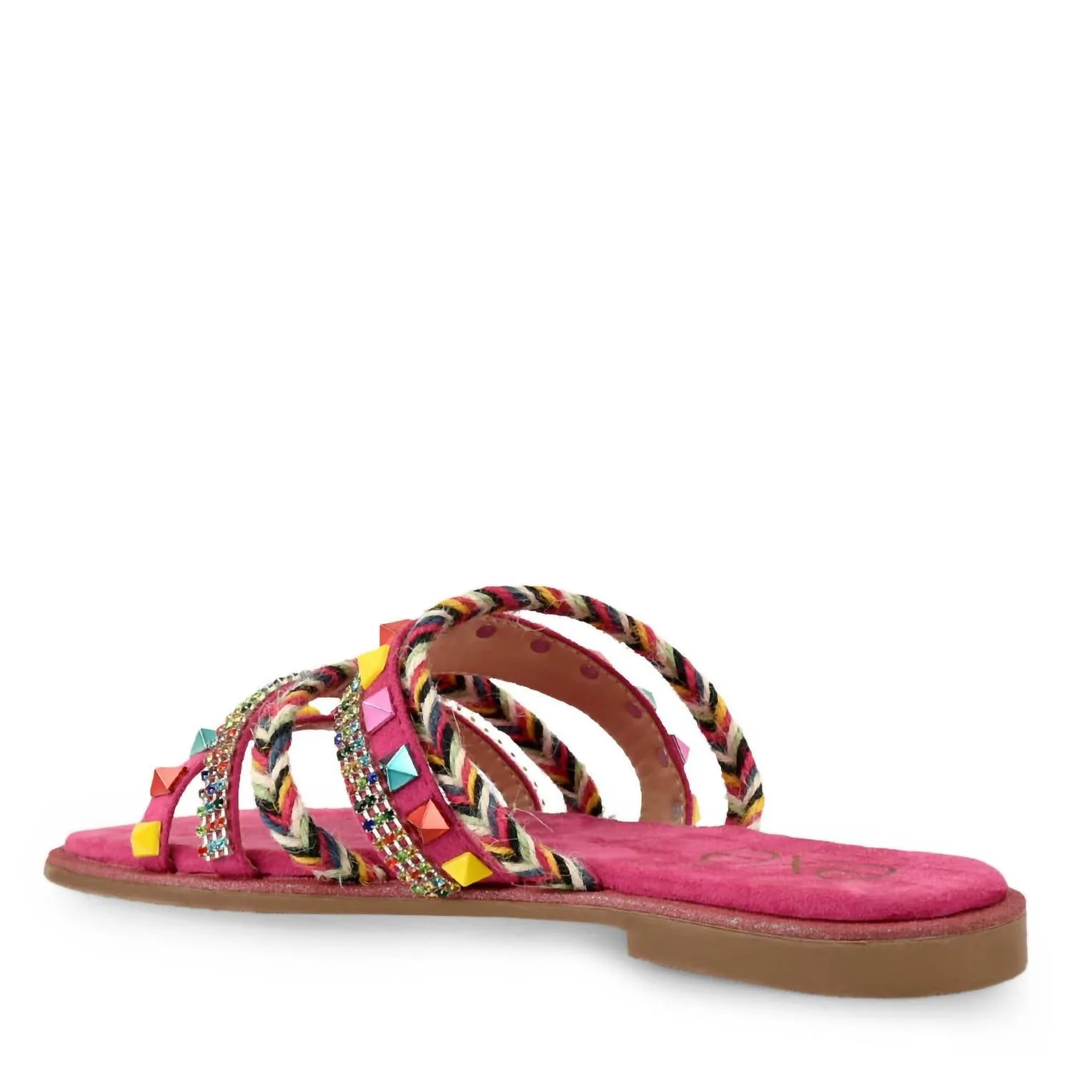 Women's L2050-1201 Flat Sandals In Pink Sandals South Coast Restaurants