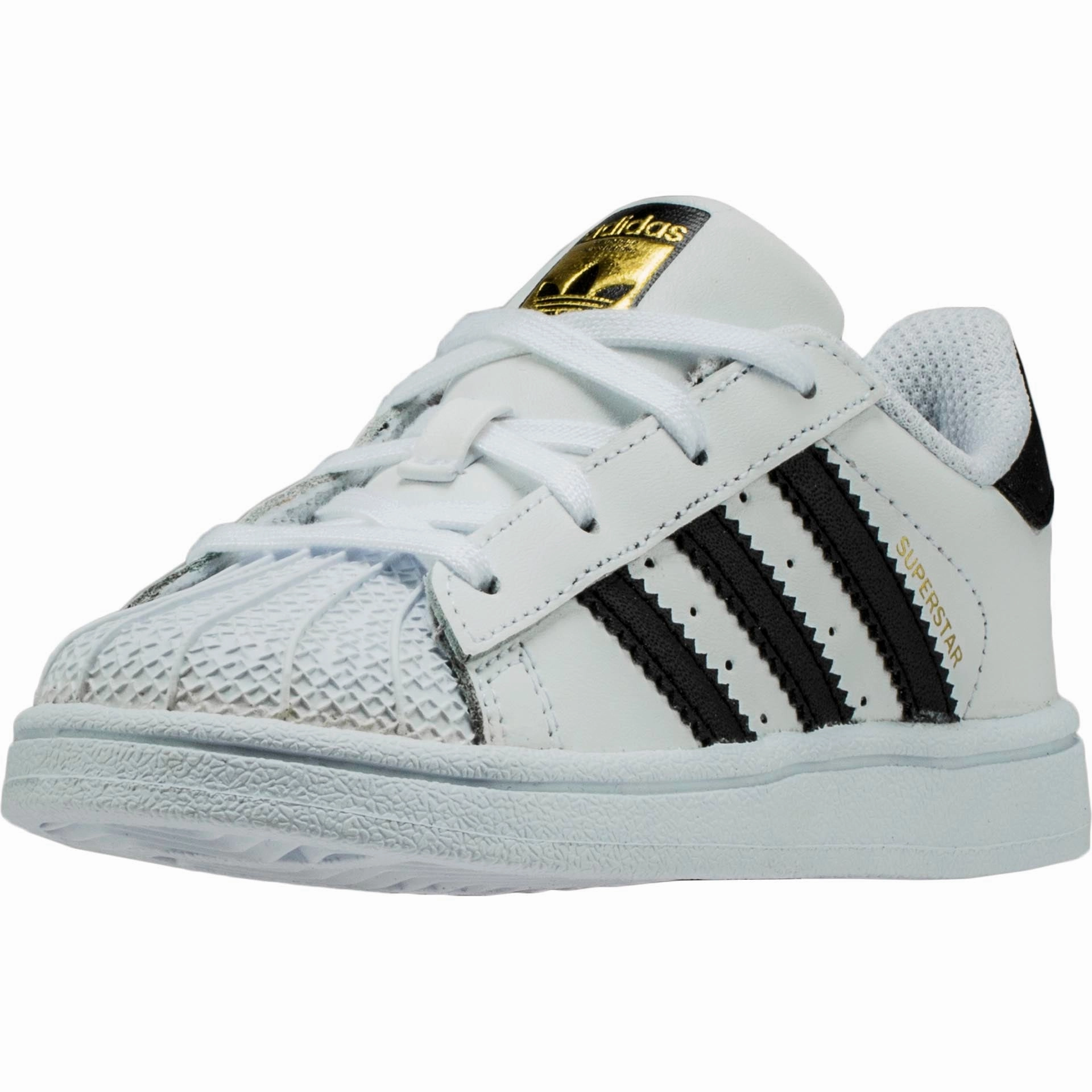Adidas Shoes With Reflective Superstar Infant Toddler Lifestyle Shoe - Black/White