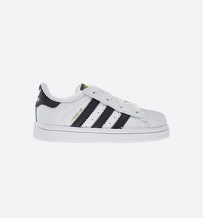 Adidas Mundial Team Turf Shoes Superstar Infant Toddler Lifestyle Shoe - Black/White