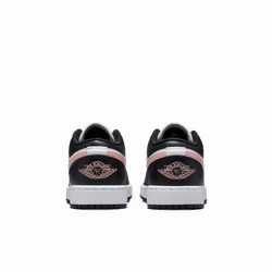 Best Leather Sneakers Air Jordan "1 Low" GS - White / Black / Rust Pink