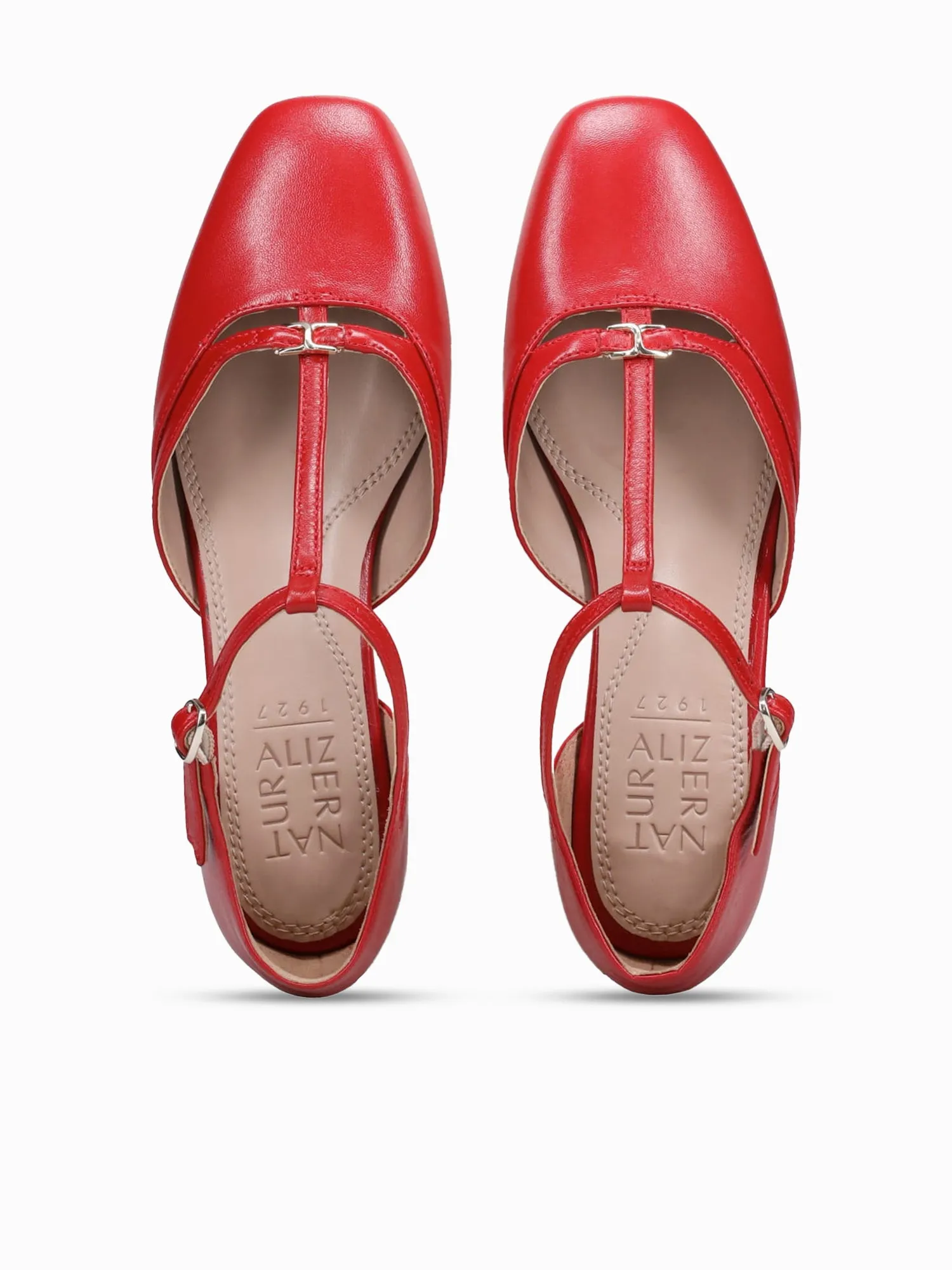 Caresse Red Leather Jordan Cmft Low Casual Shoes