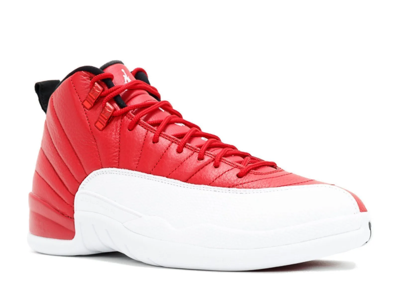 Men Air Jordan Retro 12 XII Gym Red White White Casual Shoes Leather