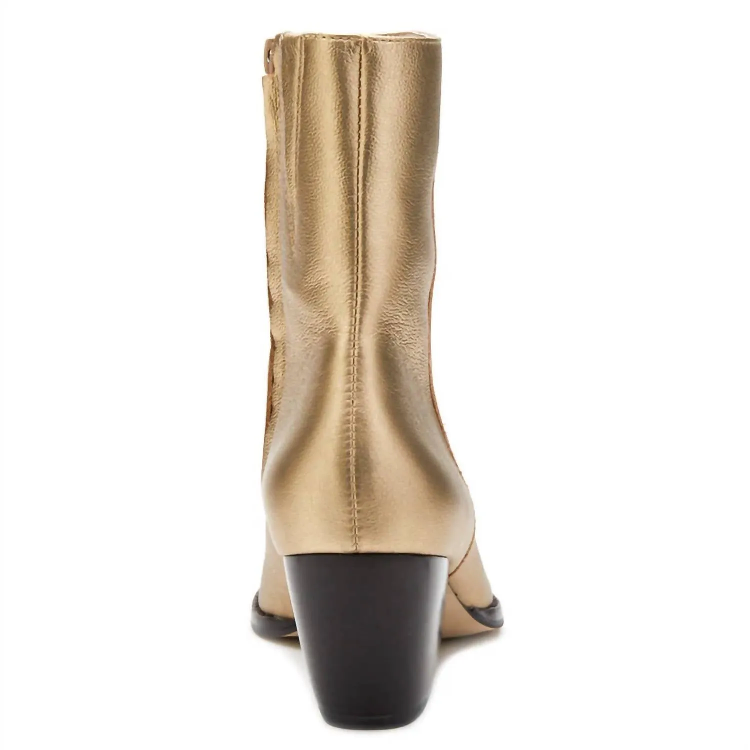 Cute Winter Boots Meaning Tiktok Caty Ankle Boot In Gold