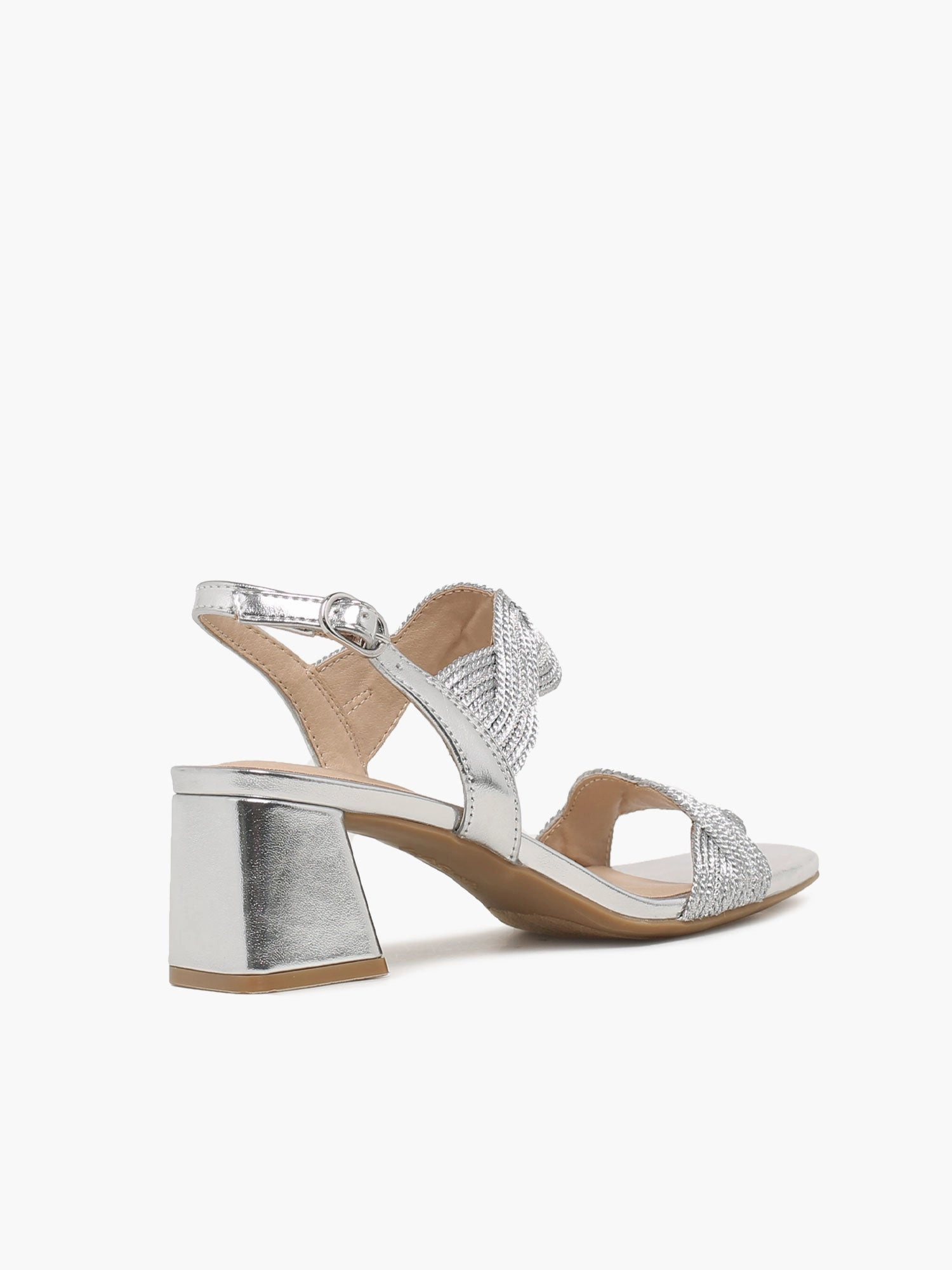 Charnelle Silver Black Oxford Shoes Casual