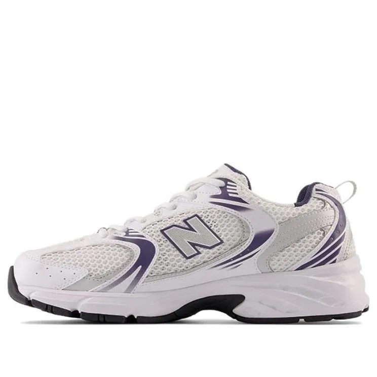New Balance 530 White Navy New Balance Gold Cleats