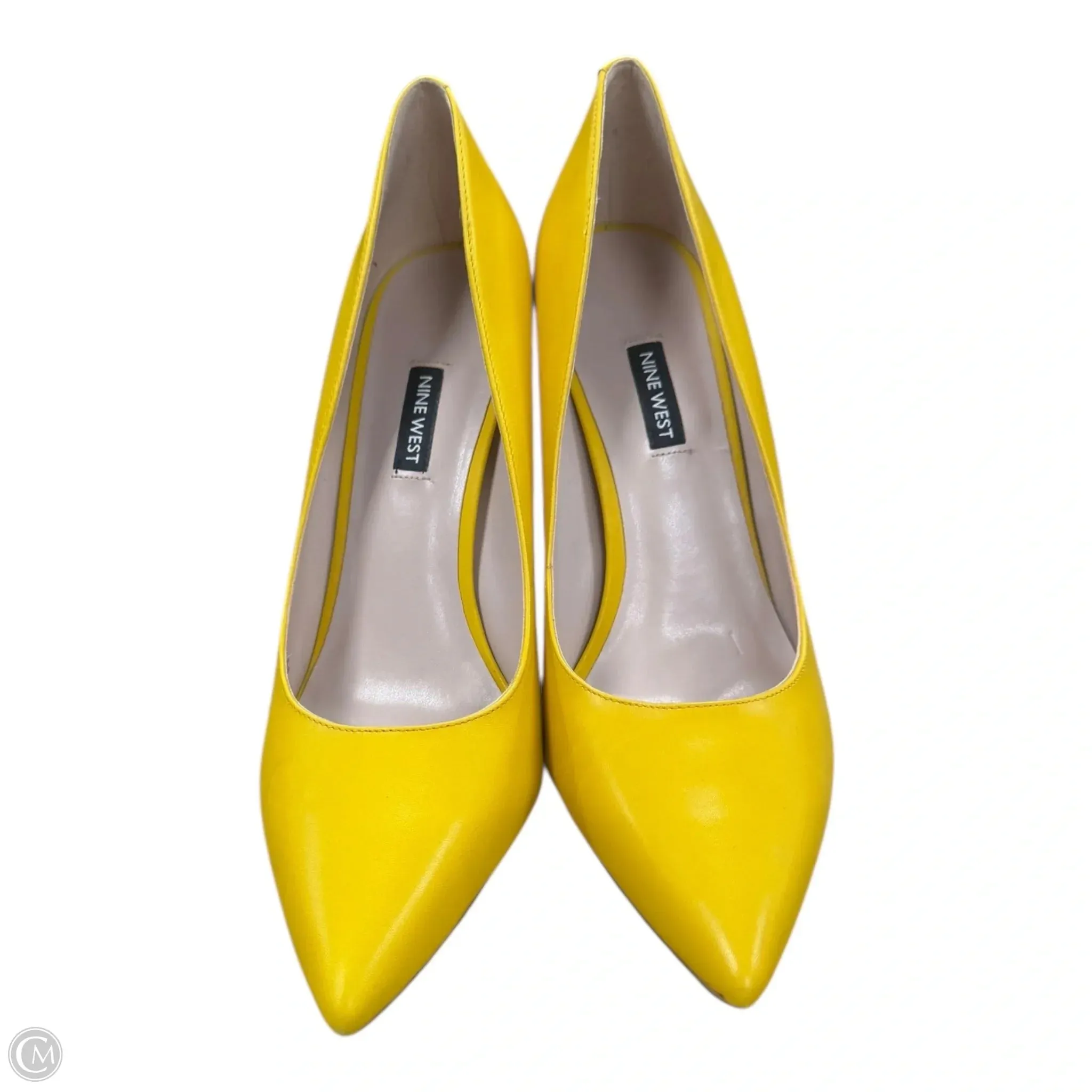 Shoes Heels Stiletto By Nine West In Gold, Size: 11 Casual Italian Shoes