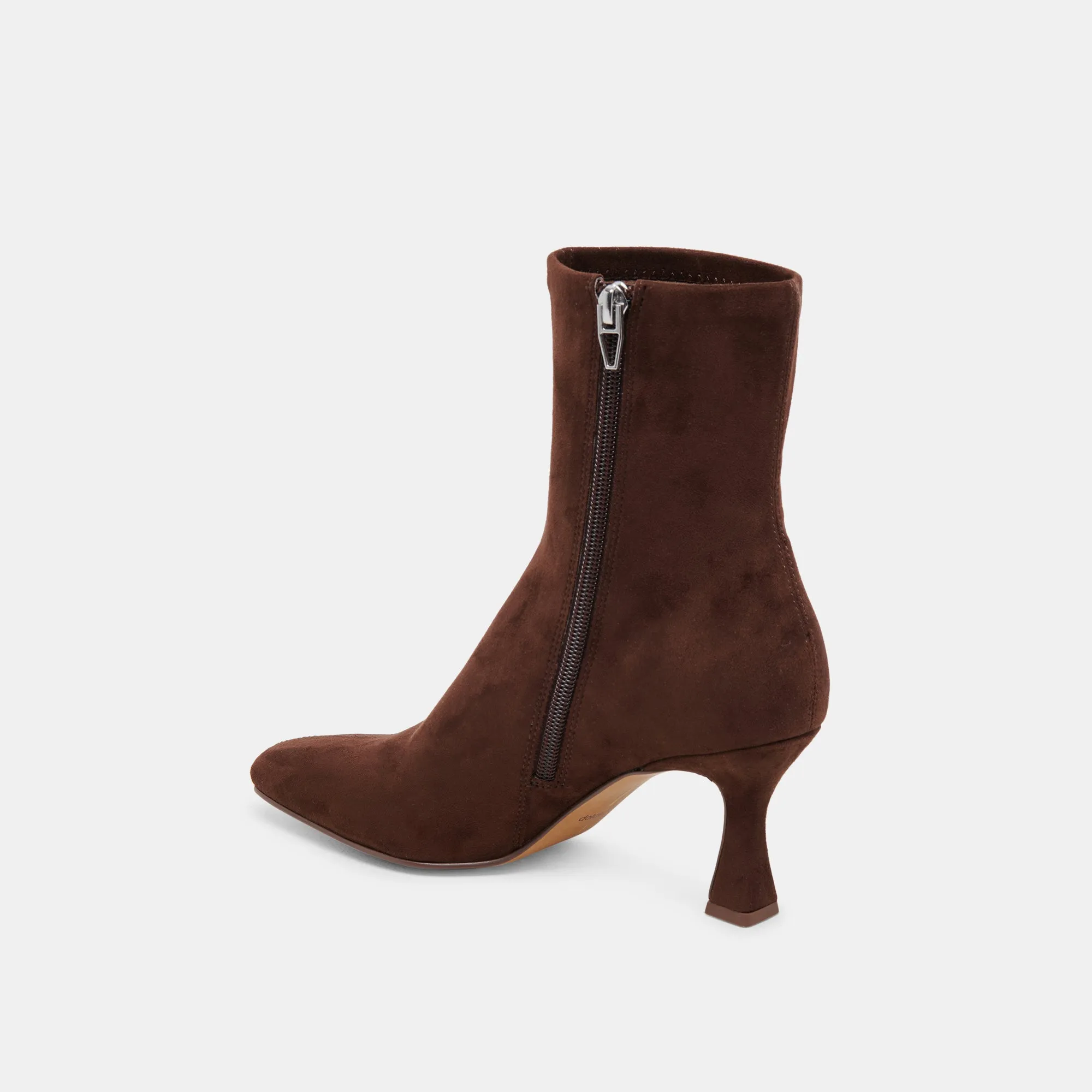GLAMOR BOOTS DK BROWN STELLA SUEDE Indian Biker Boots