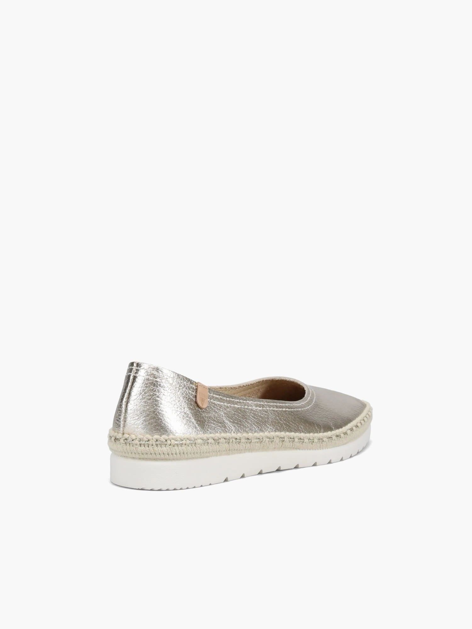 Nadia Oro Metal Leather Casual And Running Shoes