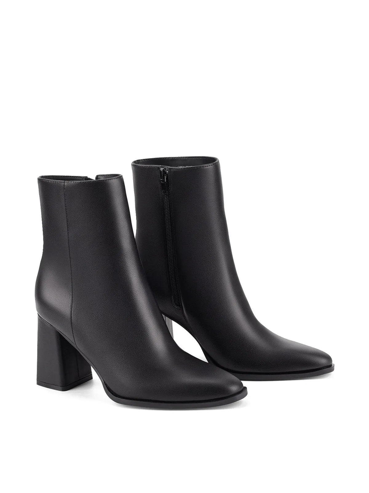 Chica Ankle Boot - Black Leather Real Leather Boots