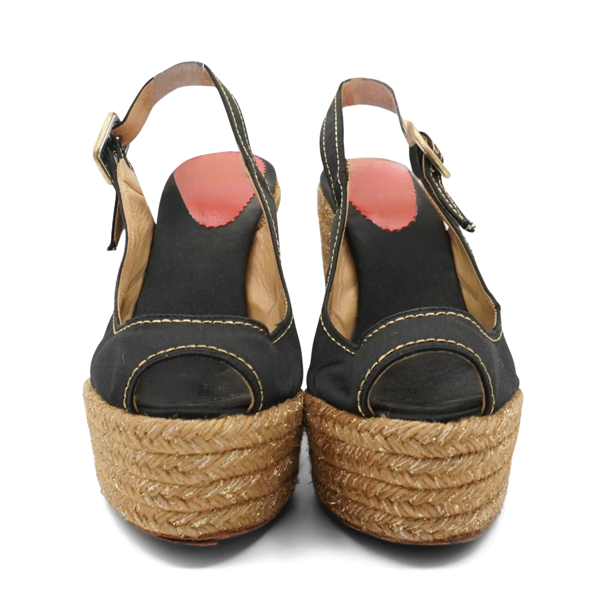 Jeremy Casual Shoes Christian Louboutin 'Menorca' Wedges - Women's 38