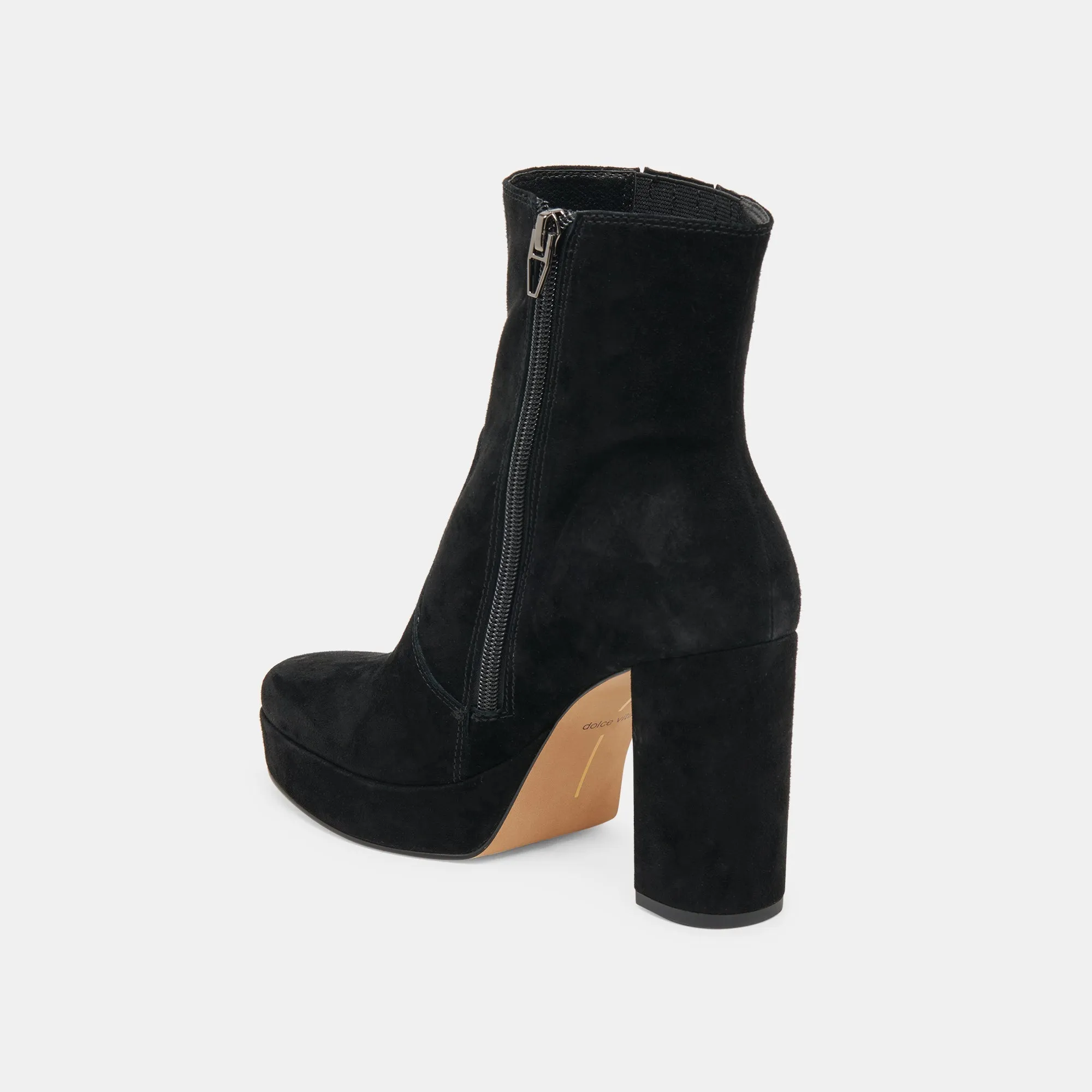 CINNY BOOTS ONYX SUEDE - re:vita Bell Boots
