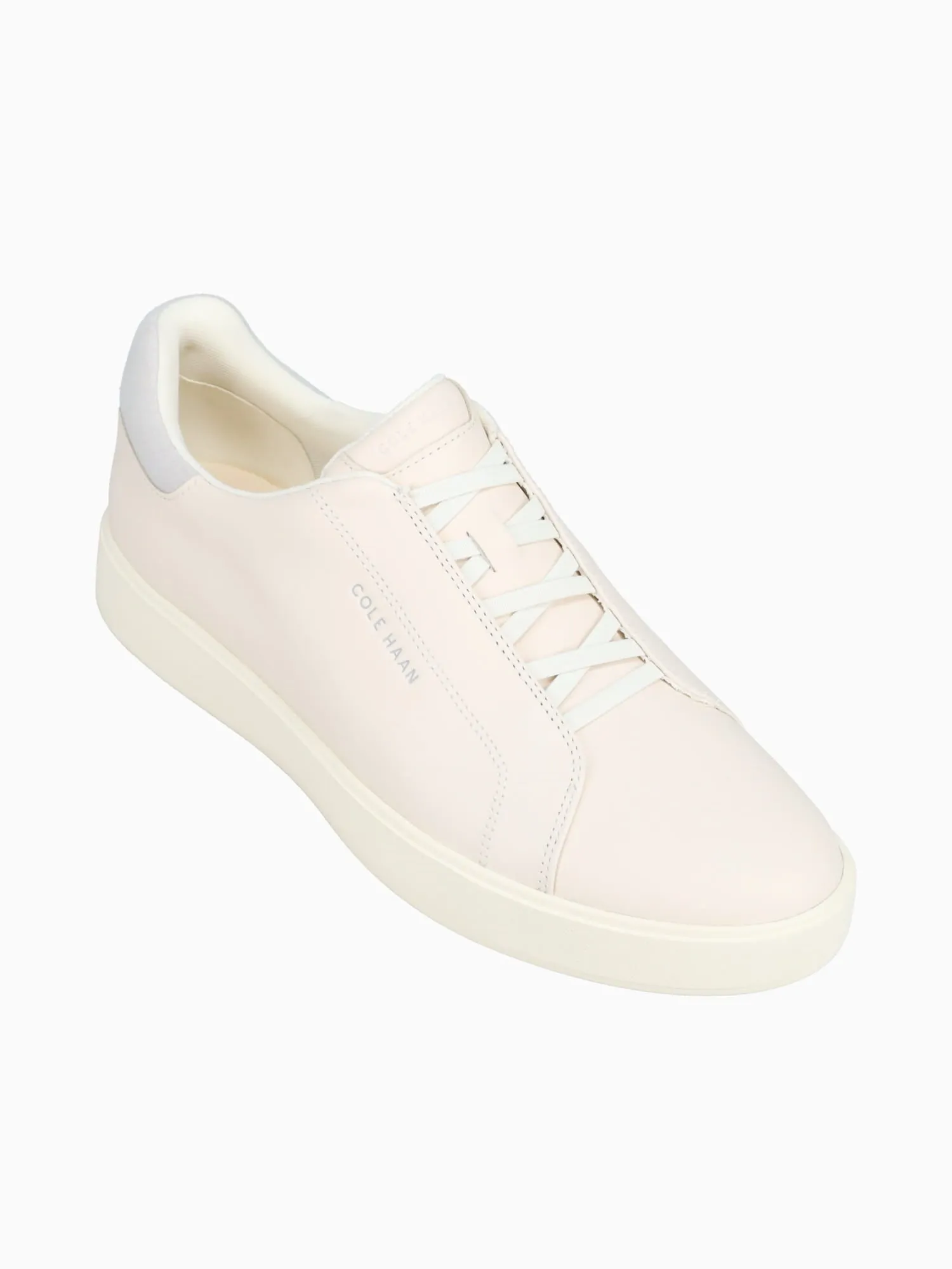 Agent Leather Dress Casual Loafer Shoe Grandpro Luxe Slip On Ivory Ivory leathe