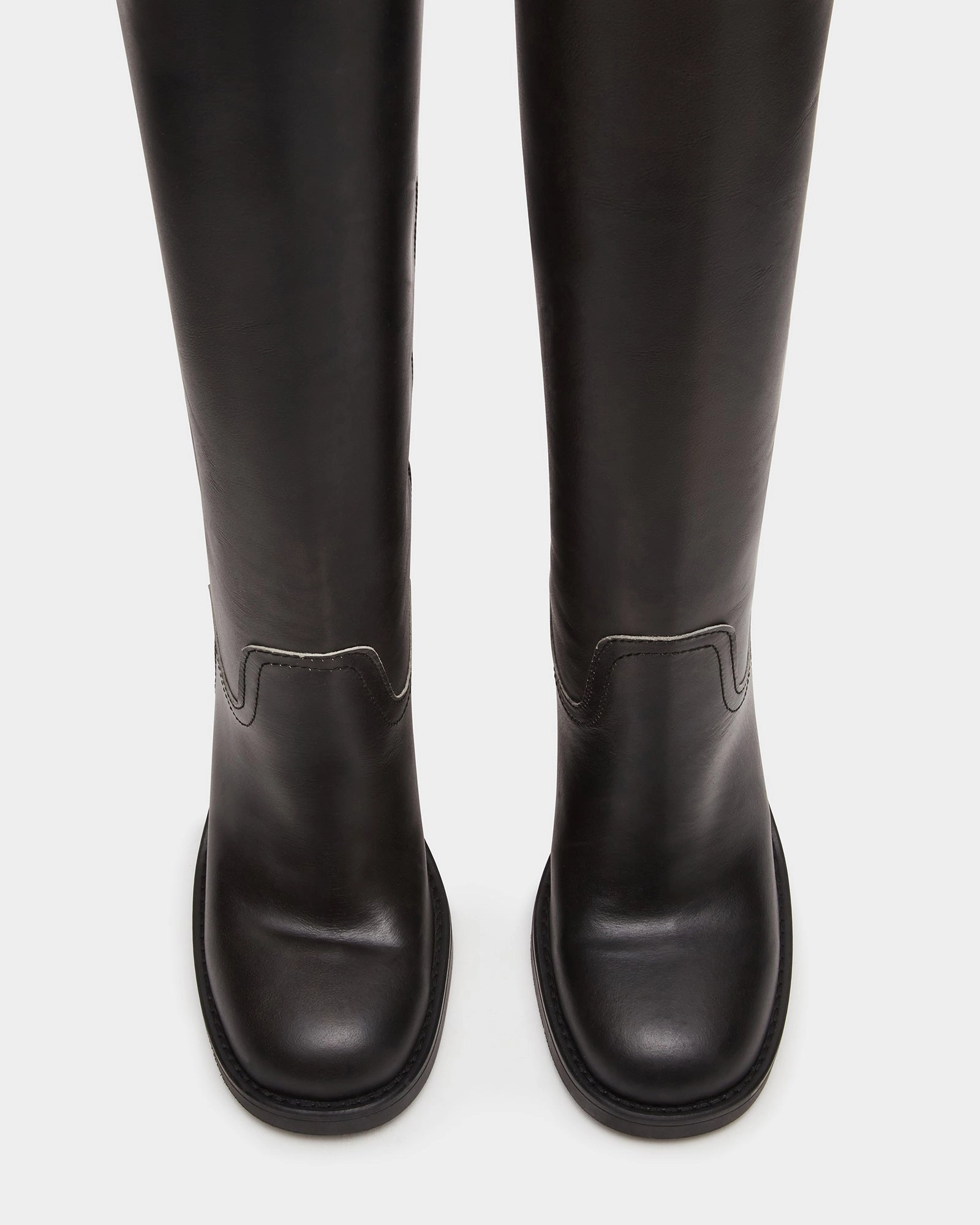 WESTLEY BLACK LEATHER Marine Corps Boots