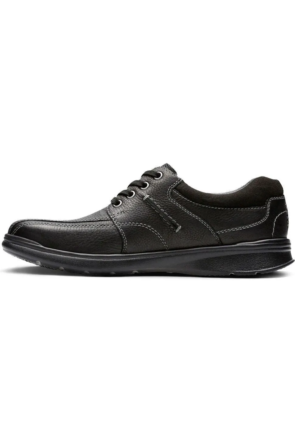 Dunham Casual Shoes Clarks Cotrell Walk in black oily leather