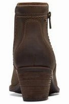 Clarks Boots Neva Zip in Taupe Leather Knee High Boots Fashion