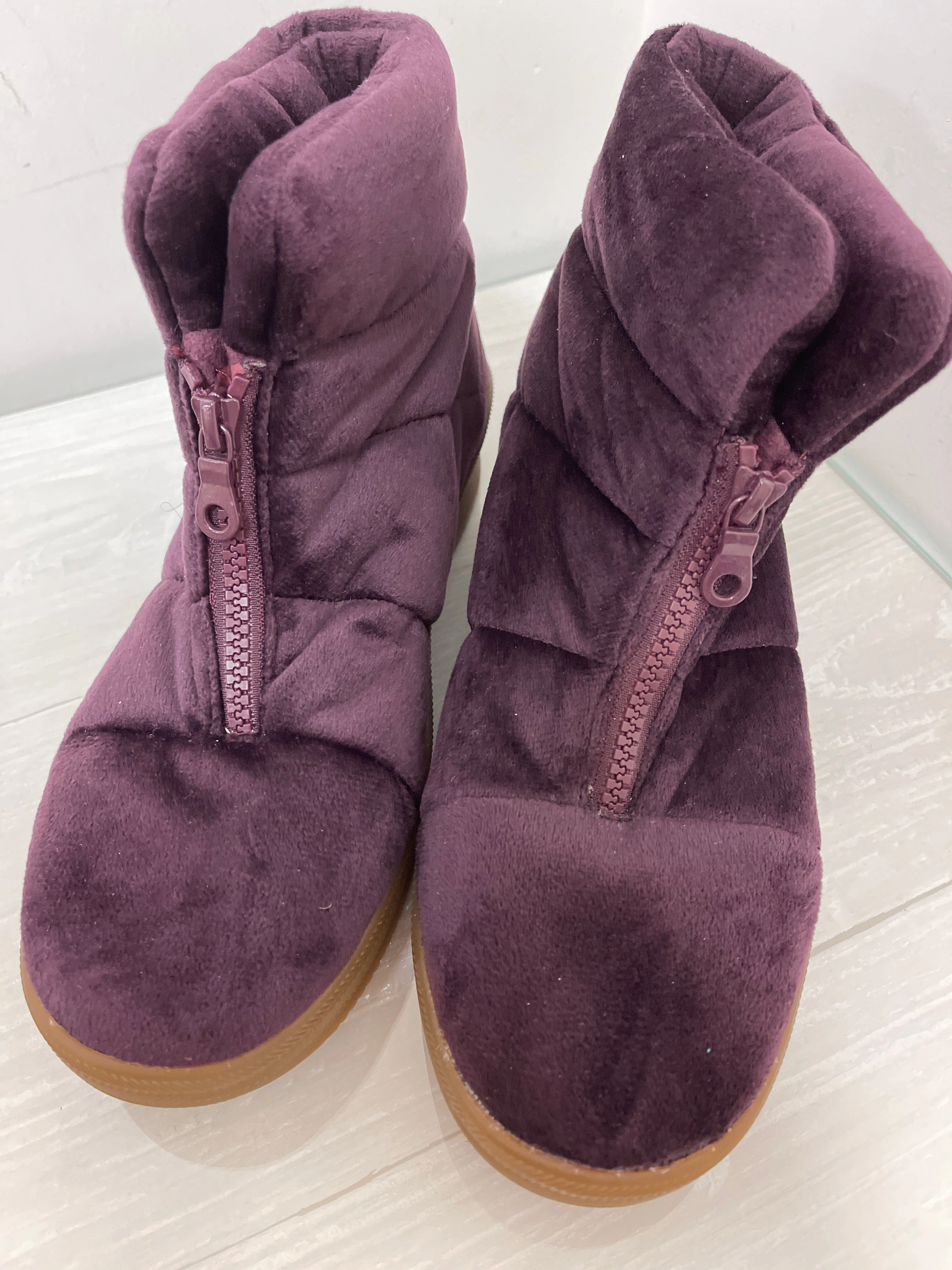Boots Ankle Flats By Keds In Purple, Size: 9 Blondo Boots