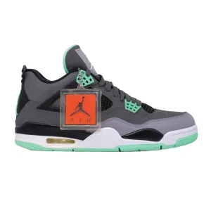 Sneakers 608 Air Jordan 4, Green Glow