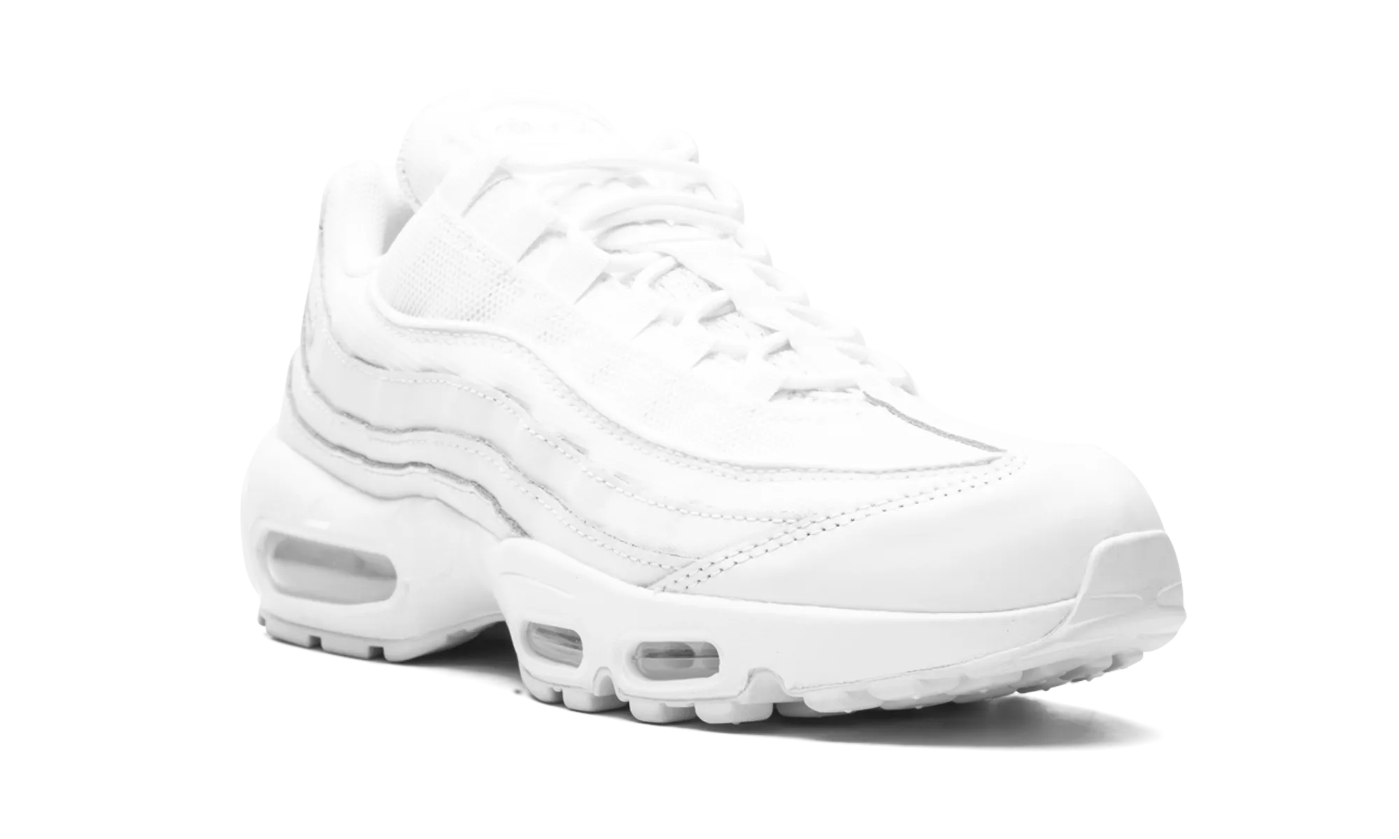 Gold Basketball Shoes Nike Air Max 95 "Triple White"