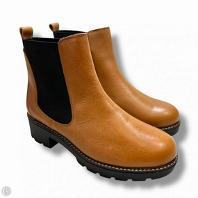 Boots Ankle Heels By Anthropologie In Brown, Size: 9 Rick Owens Kiss Boots