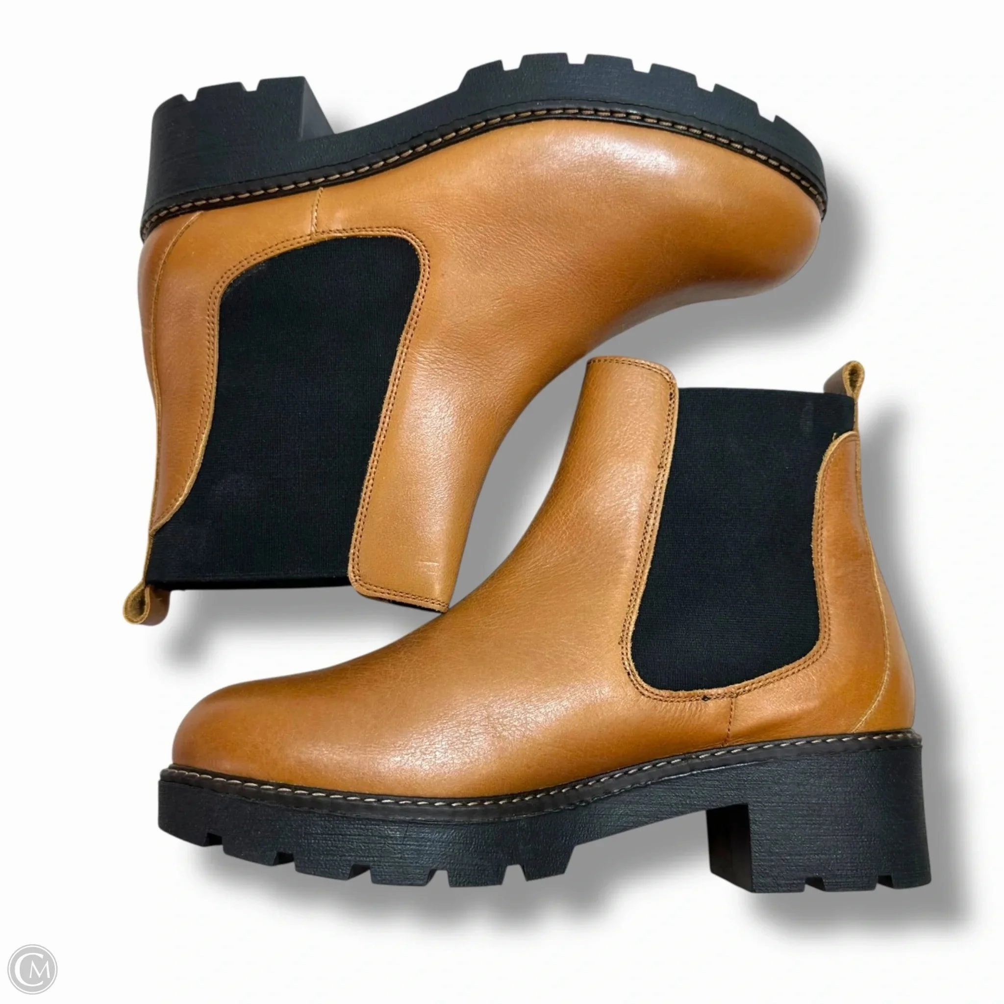 Boots Ankle Heels By Anthropologie In Brown, Size: 9 Rock Boots