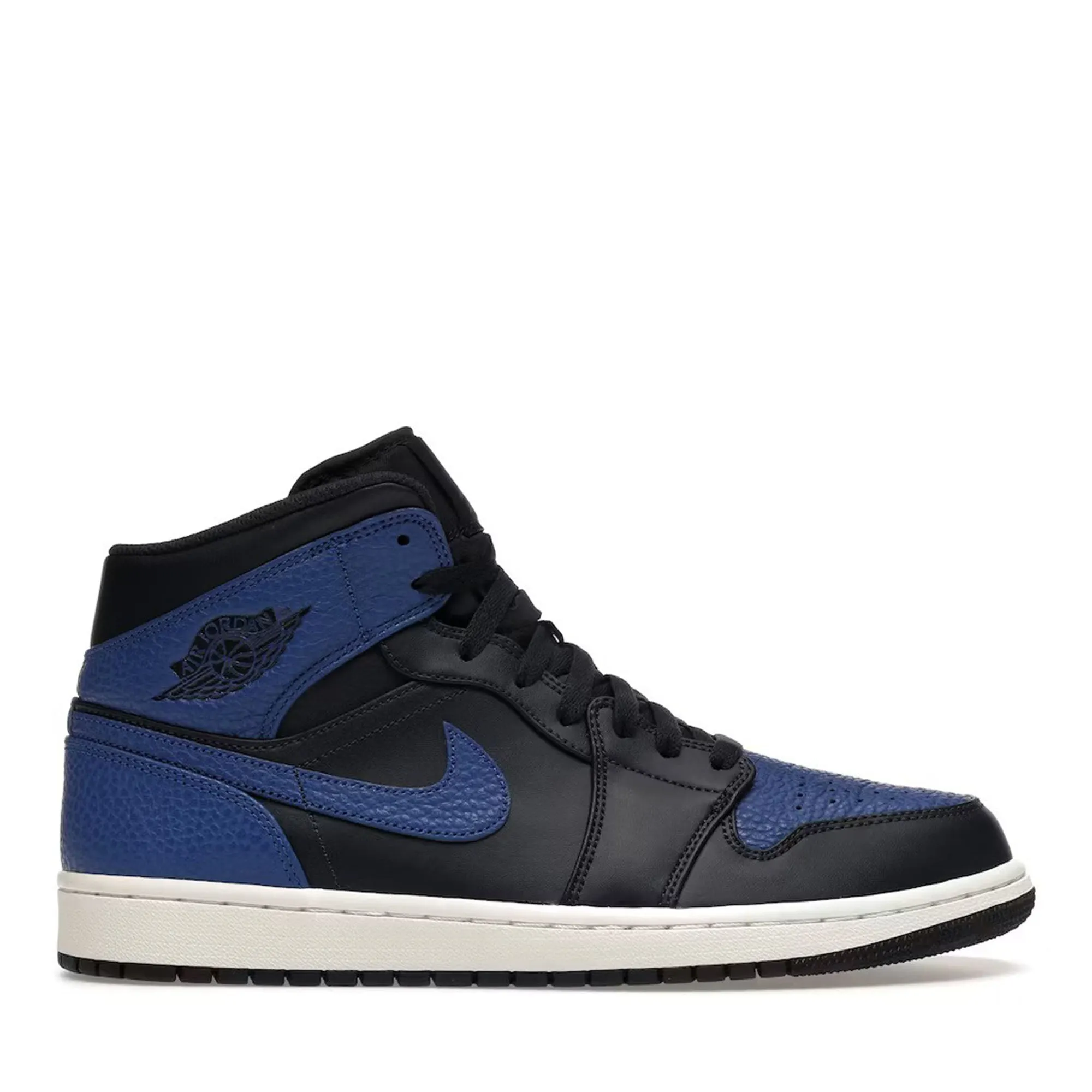 Sneakers Deadpool Jordan 1 Mid Obsidian Game Royal