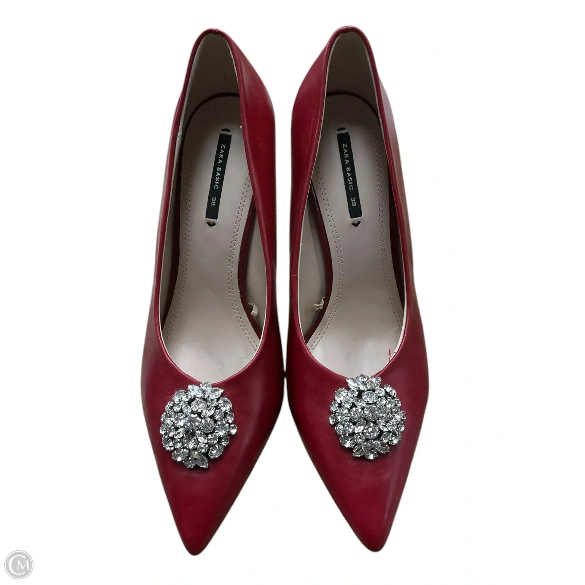 Originals Falcon Casual Shoes Shoes Heels Stiletto By Zara Basic In Red, Size: 8.5