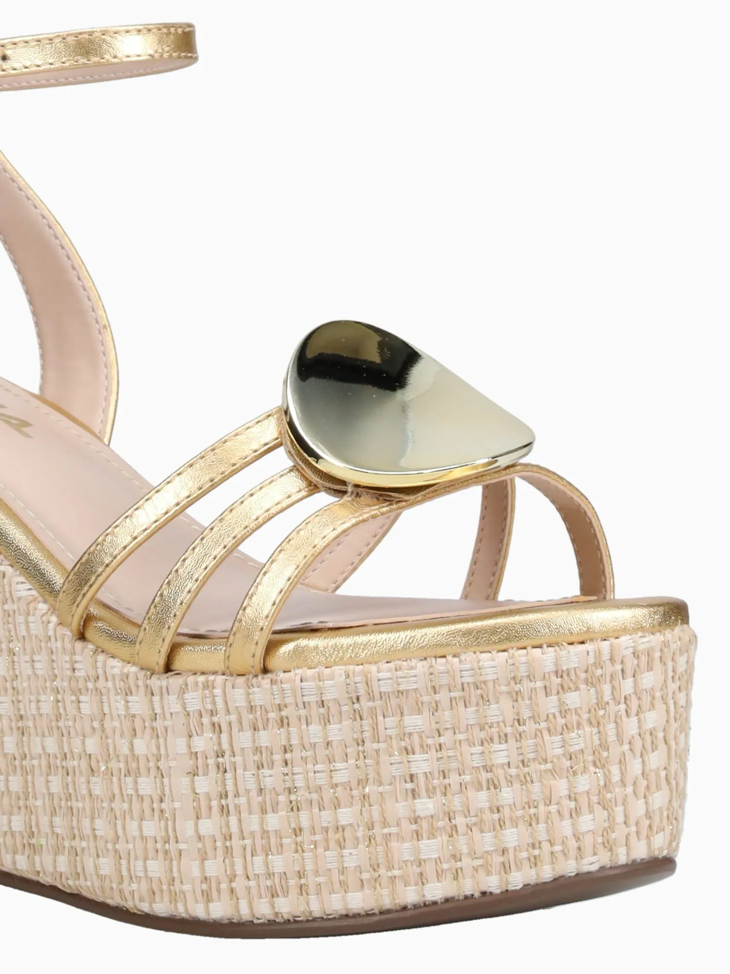 Alba Ouro Metalizado Aeon Rewind Casual Shoes