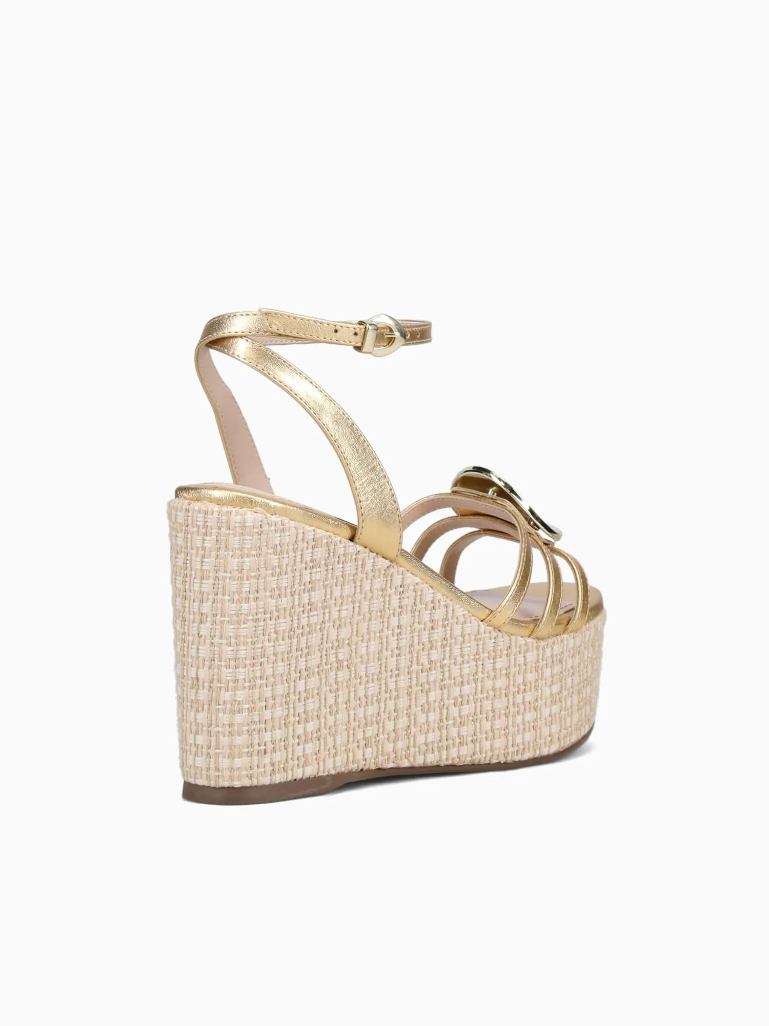 Alba Ouro Metalizado Wally Casual Shoes